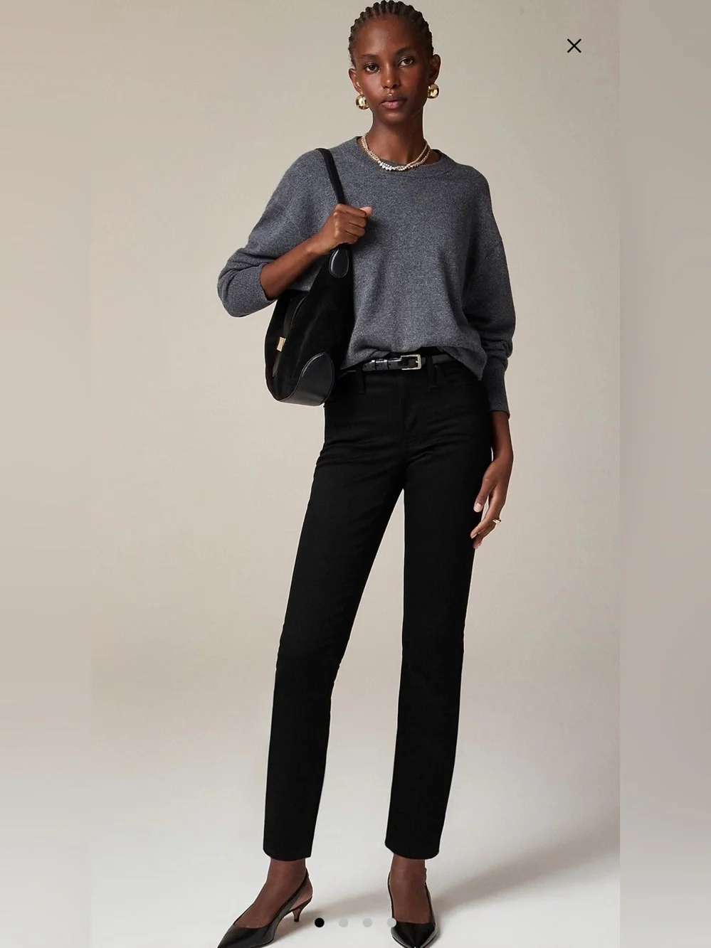 J. Crew Womens Black Slim Jean Size 24